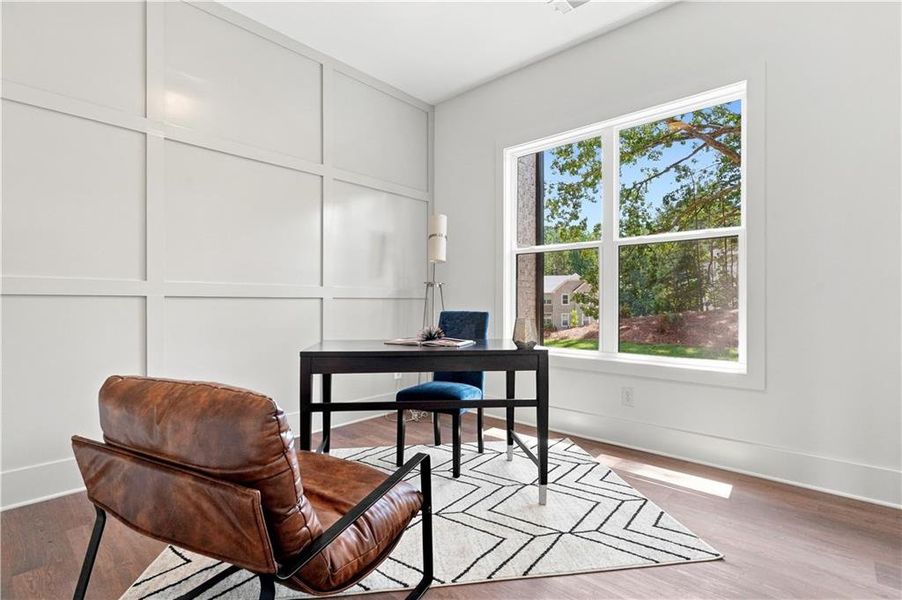 Furnished interior view inside a new home in , Fairburn (Image 5).