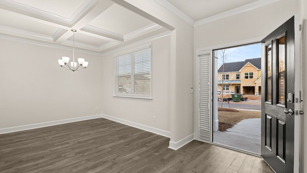 Representative unfurnished interior of a home built from the Marlene by D.R. Horton in Heritage Pointe, Senoia (Image 23).