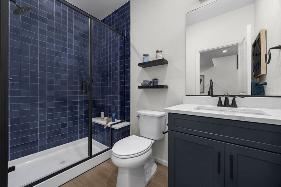 Representative furnished interior of a home built from the 2138 Modeled by KB Home in Windler Wildflower, Aurora (Image 13).
