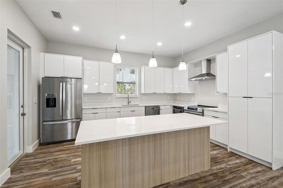 Furnished interior view inside a new home in , New Port Richey (Image 7).