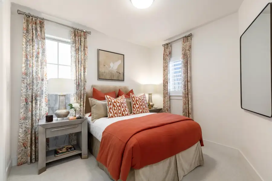 Representative Secondary Bedroom - some options shown Representative Secondary Bedroom - some options shown