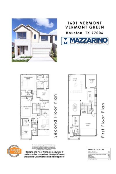 Please be aware that these plans are the property of the architect/builder designer that designed them not DUX Realty, Mazzarino Construction or 1601 VERMONT LLC and are protected from reproduction and sharing under copyright law. These drawing are for general information only. Measurements, square footages and features are for illustrative marketing purposes. All information should be independently verified. Plans are subject to change without notification.