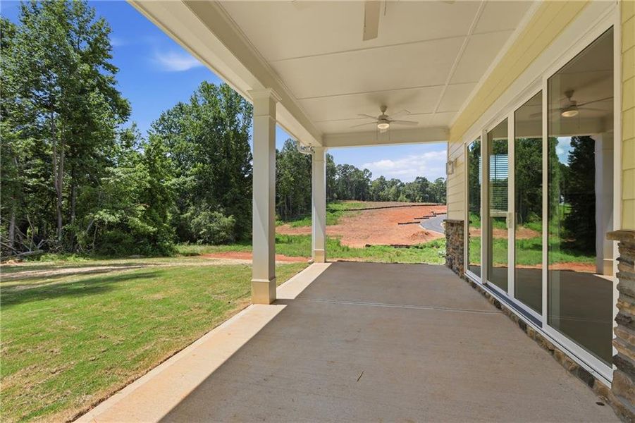 Exterior details and patio area of a home in , Cornelia (Image 4).