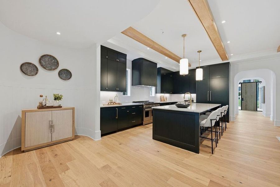 Furnished interior view inside a new home in , Atlanta (Image 80).