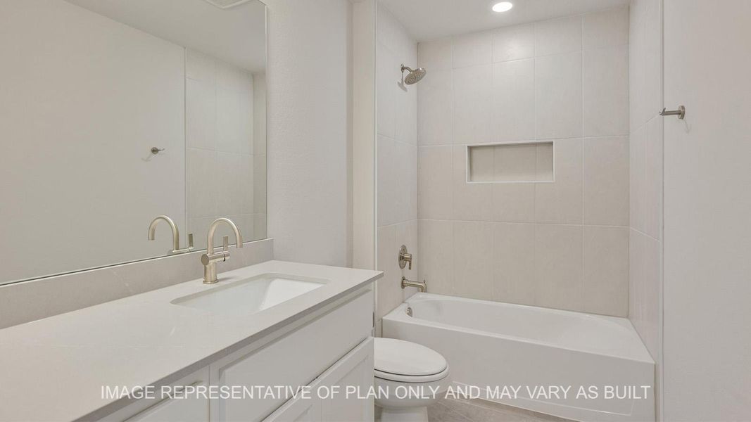 Furnished interior view inside a new home in Wellborn Settlement, College Station (Image 3).