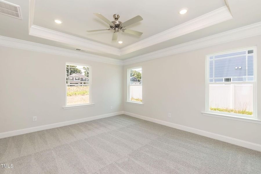Representative unfurnished interior of a home built from the 2709 by Adams Homes in The Grove at Ballard, Jacksonville (Image 22).
