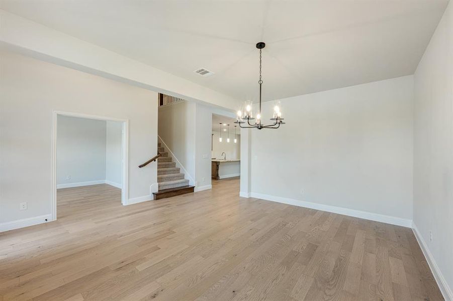 Spacious, unfurnished interior of a new home in Liberty, Melissa (Image 26). Spacious, unfurnished interior of a new home in Liberty, Melissa (Image 26).