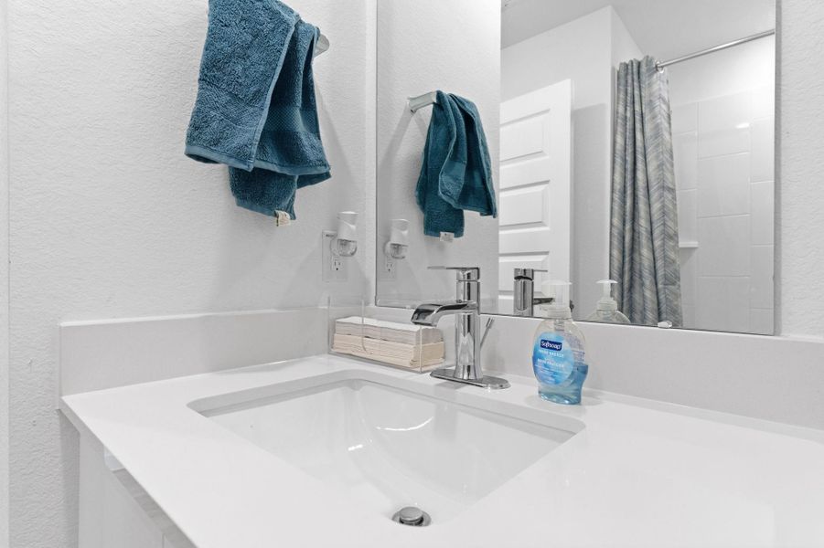 Close-up of interior finishes inside a home in Westland Ranch 50' Homesites, League City (Image 21).