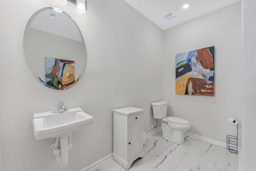 Furnished interior view inside a new home in Jones Ridge, Dallas (Image 16).