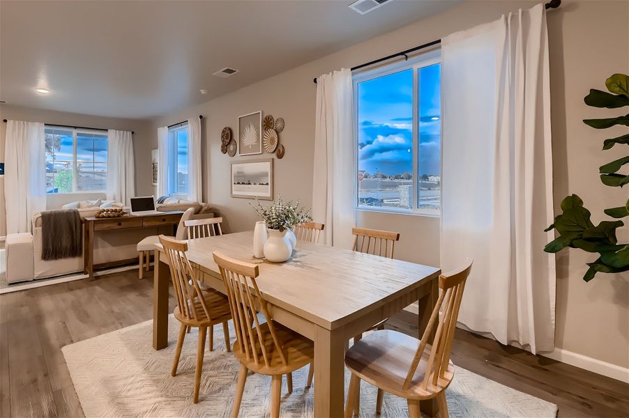 Dining Room | Biscayne | Spring Valley | New Homes In Longmont, CO By Landsea Homes