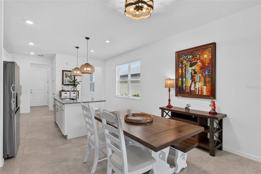 Furnished interior view inside a new home in Del Webb Stone Creek, Ocala (Image 31).