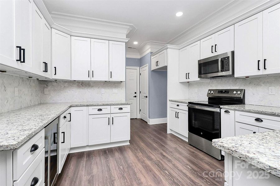 Furnished interior view inside a new home in , Charlotte (Image 11).