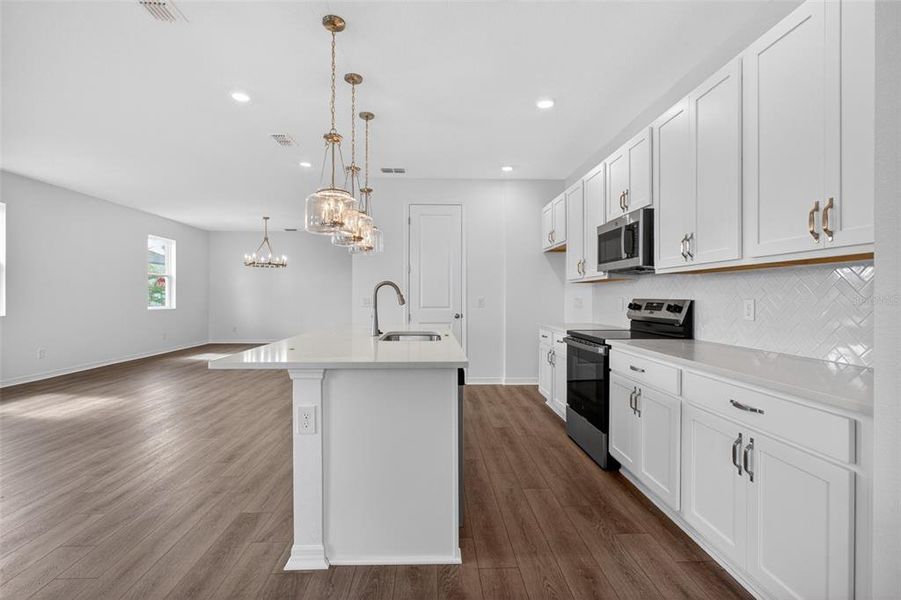 Furnished interior view inside a new home in Sunbrooke, St. Cloud (Image 6).