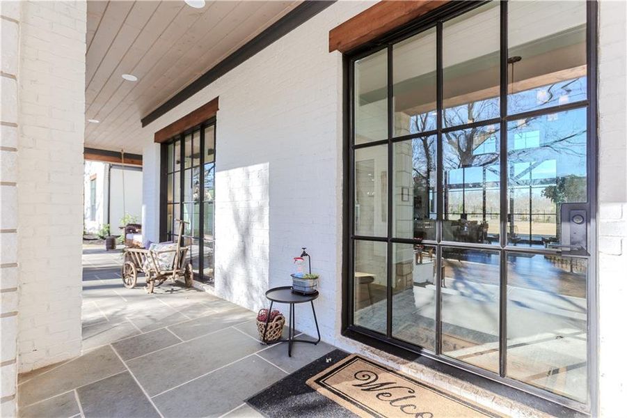 Exterior details and patio area of a home in , Dacula (Image 22).