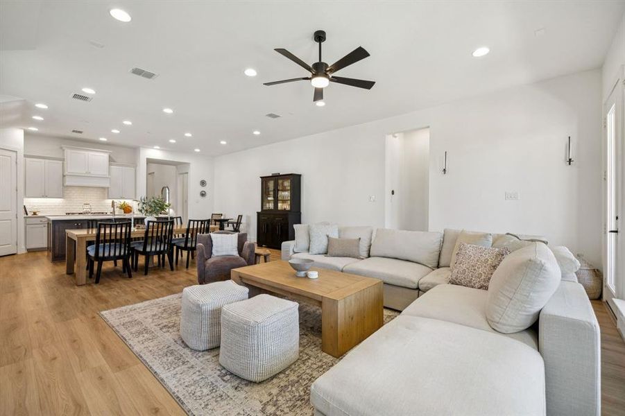 Furnished interior view inside a new home in , Fort Worth (Image 12).
