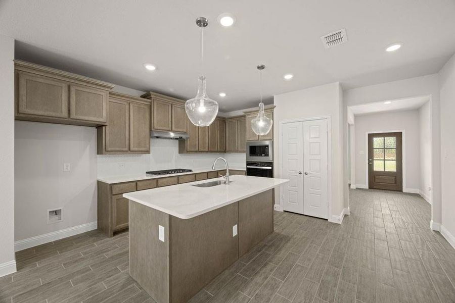 Furnished interior view inside a new home in , Midlothian (Image 14). Furnished interior view inside a new home in , Midlothian (Image 14).