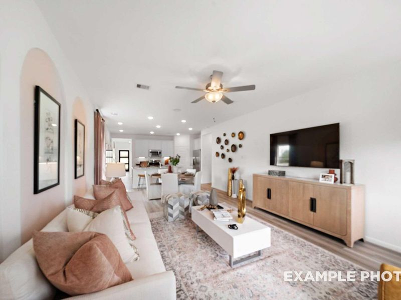 Furnished interior view inside a new home in Windmill Estates, Magnolia (Image 20).