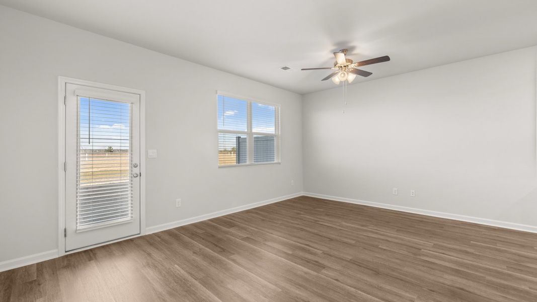 Spacious, unfurnished interior of a new home in Weatherstone, Grovetown (Image 16). Spacious, unfurnished interior of a new home in Weatherstone, Grovetown (Image 16).