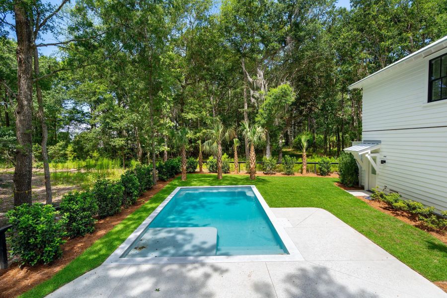 Front exterior of a new home in , Johns Island, SC, highlighting curb appeal (Image 26).