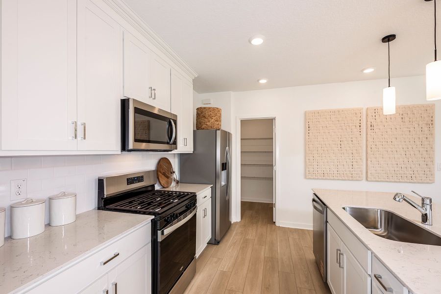 Furnished interior view inside a new home in Spencer Glen, Riverview (Image 7).