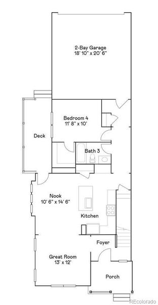 2D floor plan layout of this home in , Thornton, CO (Image 2). 2D floor plan layout of this home in , Thornton, CO (Image 2).