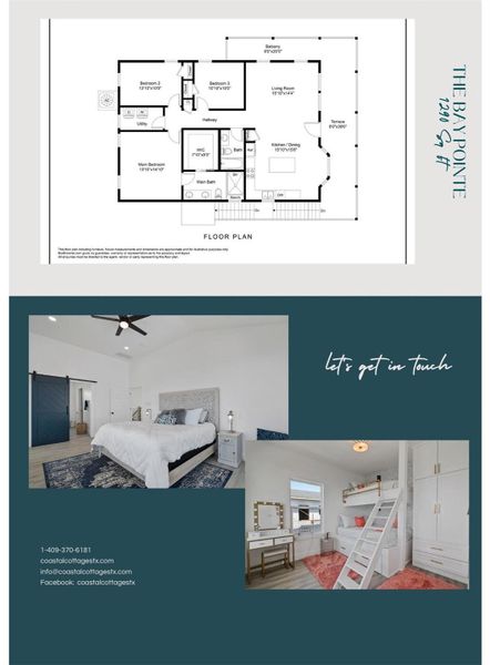 The Bay Pointe - 1,290 Sq.Ft. The Bay Pointe - 1,290 Sq.Ft.