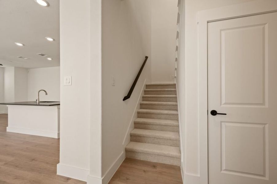 Spacious, unfurnished interior of a new home in Chelsea Commons, Allen (Image 25). Spacious, unfurnished interior of a new home in Chelsea Commons, Allen (Image 25).