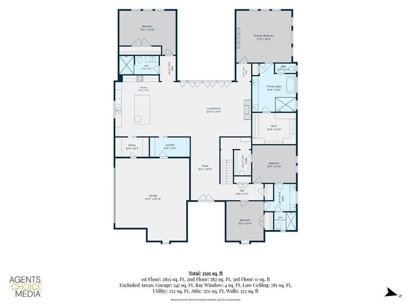 2D floor plan layout of this home in , Pendergrass, GA (Image 5). 2D floor plan layout of this home in , Pendergrass, GA (Image 5).