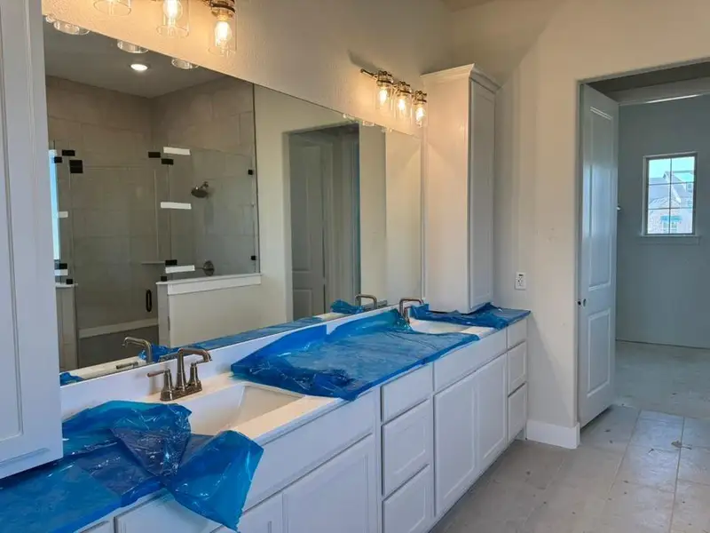 In-progress construction of a new home in Rocky Top, Krum, TX (Image 9).