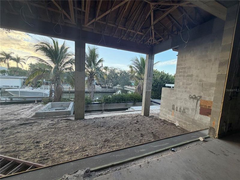 In-progress construction of a new home in , Sarasota, FL (Image 9).