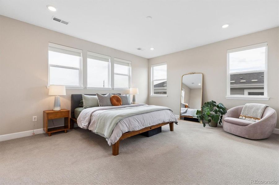 Furnished interior view inside a new home in , Littleton (Image 37).