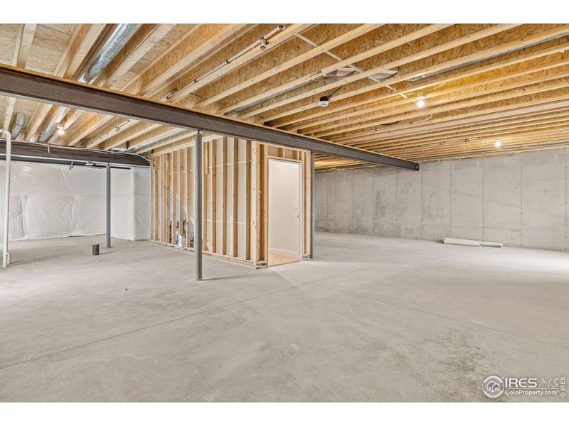 In-progress construction of a new home in Cottages at Kelly Farm, Greeley, CO (Image 36).