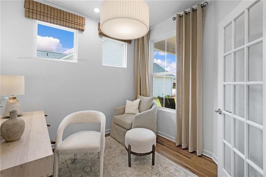 Furnished interior view inside a new home in Del Webb at Lake Oconee, Greensboro (Image 5).