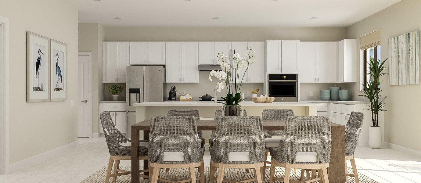 Wynwood Dining Room and Kitchen