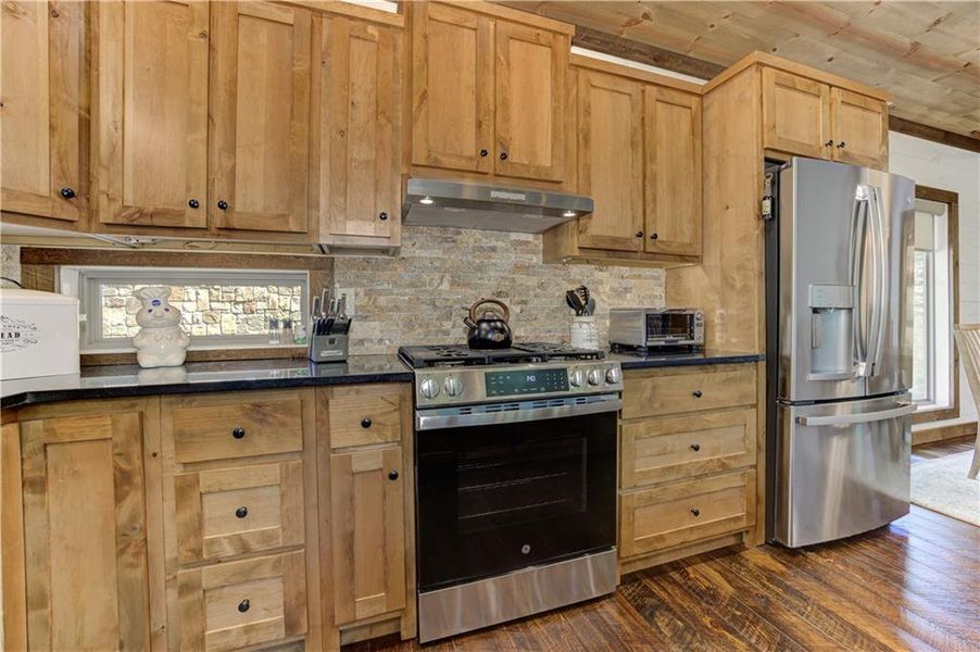 Furnished interior view inside a new home in , Cherry Log (Image 10). Furnished interior view inside a new home in , Cherry Log (Image 10).