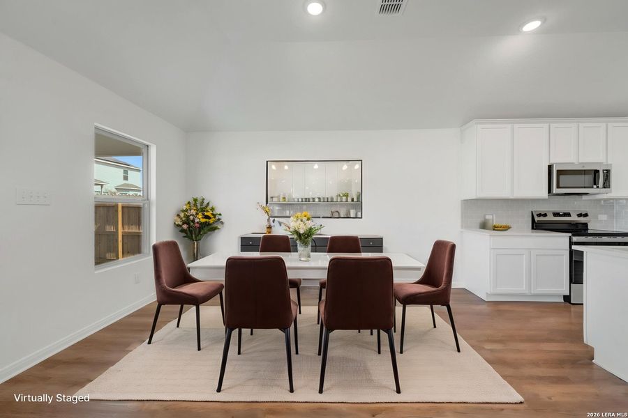Furnished interior view inside a new home in Paloma Park, Converse (Image 16).