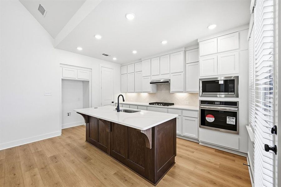 Furnished interior view inside a new home in Heritage Ranch: 50ft. lots, Sherman (Image 12).