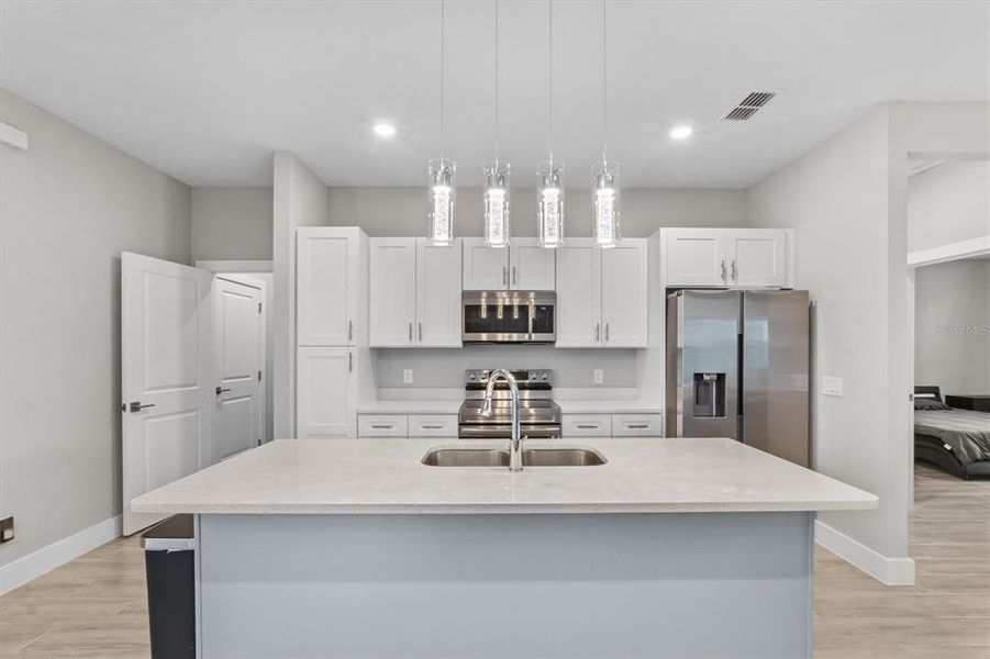 Furnished interior view inside a new home in , Kissimmee (Image 15).