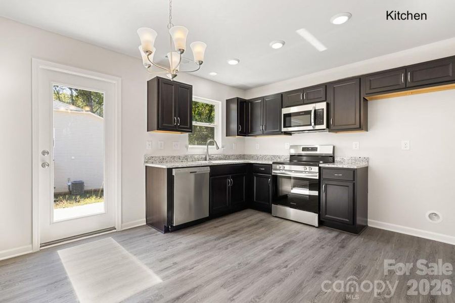 Furnished interior view inside a new home in , Lancaster (Image 11).