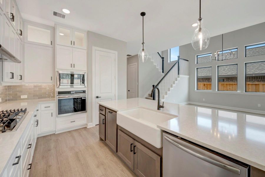 Furnished interior view inside a new home in Kresston - Enclave Collection, Magnolia (Image 15).