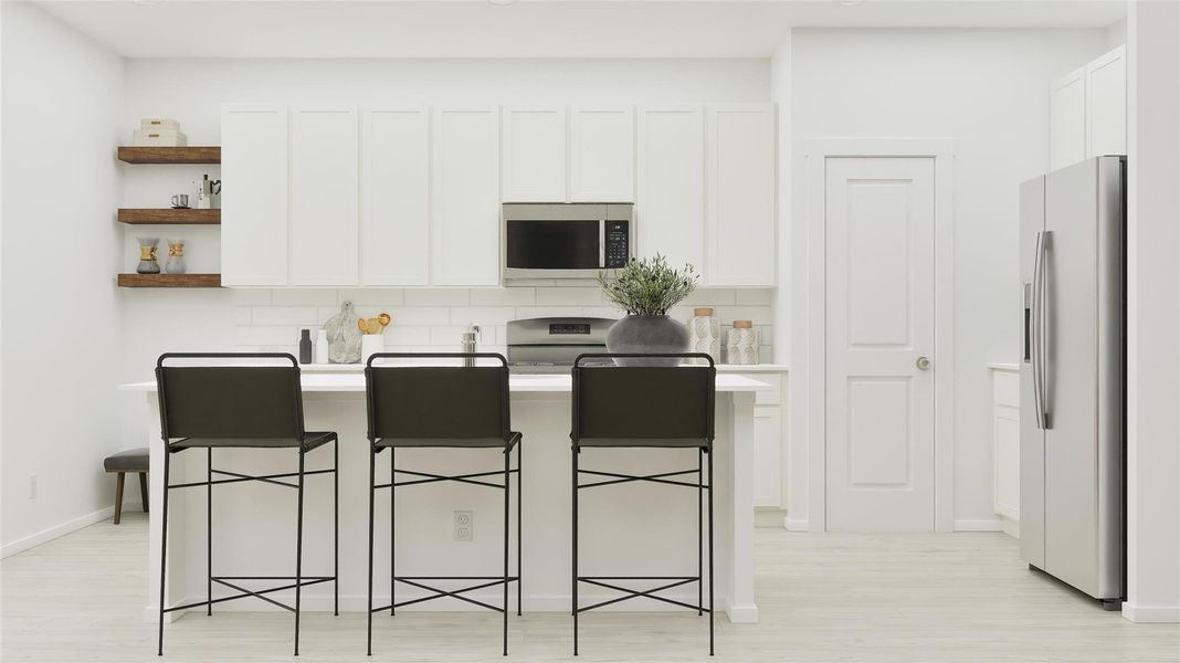 Furnished interior view inside a new home in Binford Creek, Waller (Image 21).