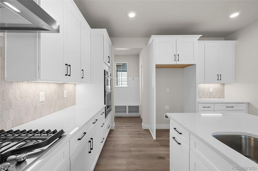 Furnished interior view inside a new home in , Littleton (Image 11).