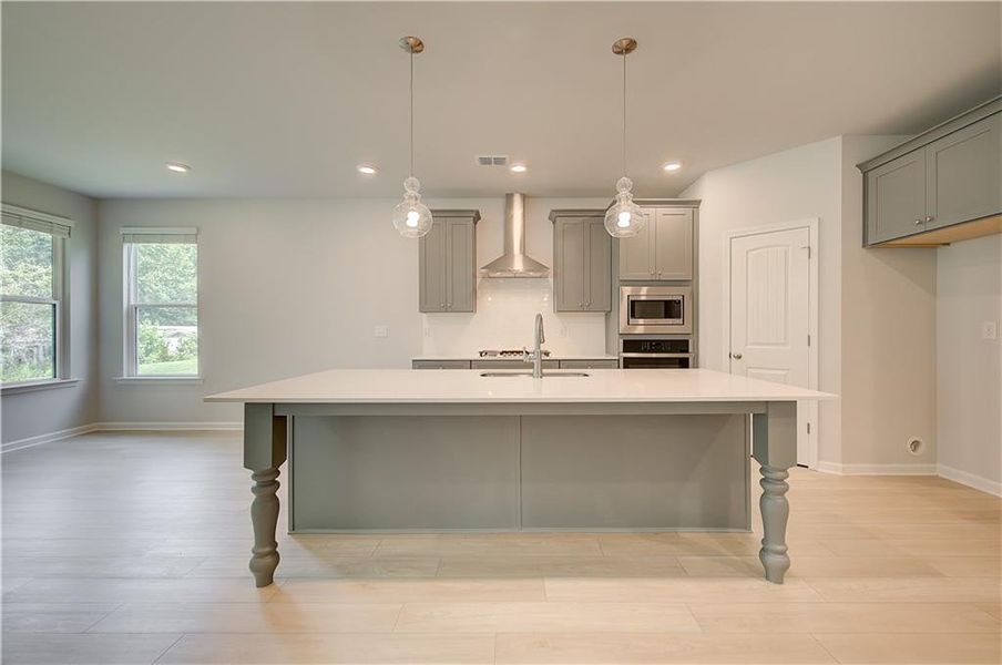 Furnished interior view inside a new home in Northcroft, Loganville (Image 5).