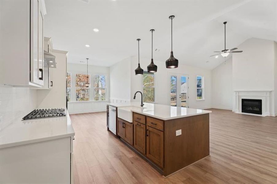 Furnished interior view inside a new home in , Gainesville (Image 7).