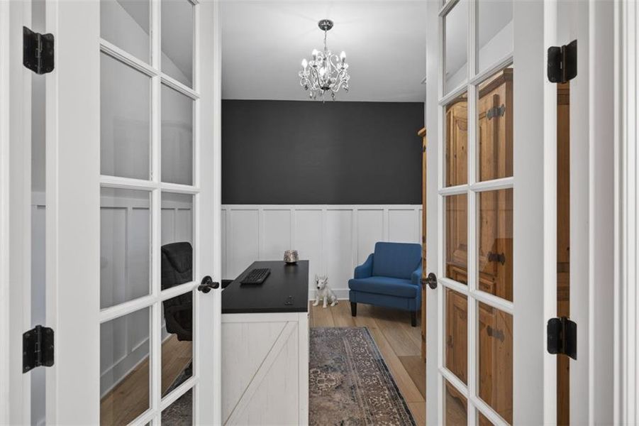 Furnished interior view inside a new home in , Hoschton (Image 11). Furnished interior view inside a new home in , Hoschton (Image 11).