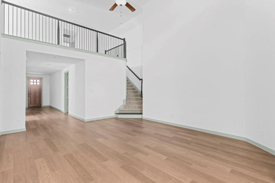 Spacious, unfurnished interior of a new home in Westland Ranch 50' Homesites, League City (Image 35).