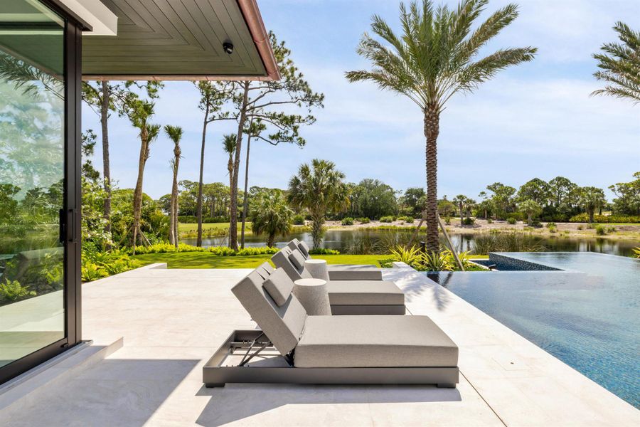 Front exterior of a new home in , Jupiter, FL, highlighting curb appeal (Image 28).