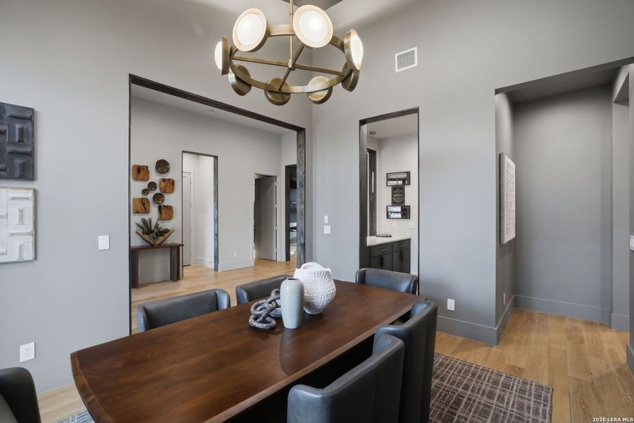 Furnished interior view inside a new home in , Fair Oaks Ranch (Image 19). Furnished interior view inside a new home in , Fair Oaks Ranch (Image 19).
