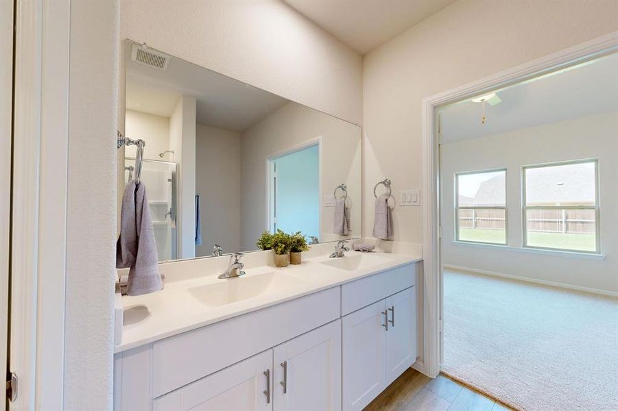 Furnished interior view inside a new home in Forest Park, Princeton (Image 9). Furnished interior view inside a new home in Forest Park, Princeton (Image 9).