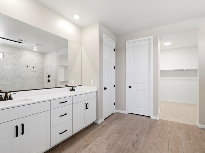Furnished interior view inside a new home in Paloma Creek - Signature Series, Surprise (Image 7).